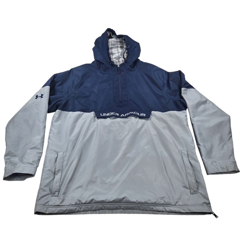 Under Armour Storm 1/2 Zip Pursuit Subsurface‎ Windbreaker Jacket Men's Size 2XL